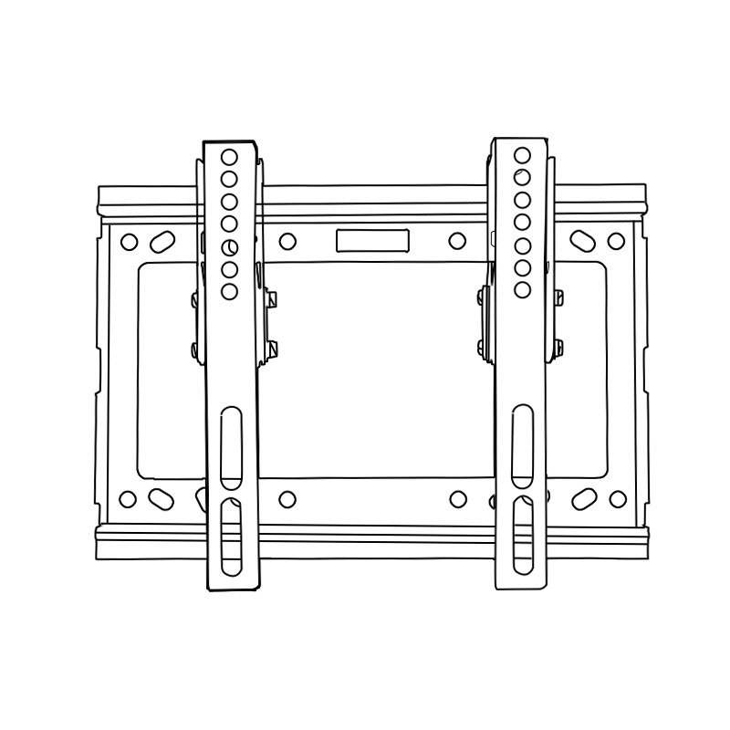 Universal TV rack 14-80 inch LCD TV bracket Wall Mount adjustable monitor rack factory wholesale