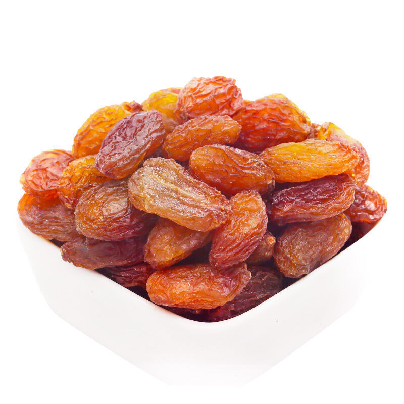 Wholesale Xinjiang specialty red raisin wash-free rose red dried raisin daily nut raw materials 500g pack