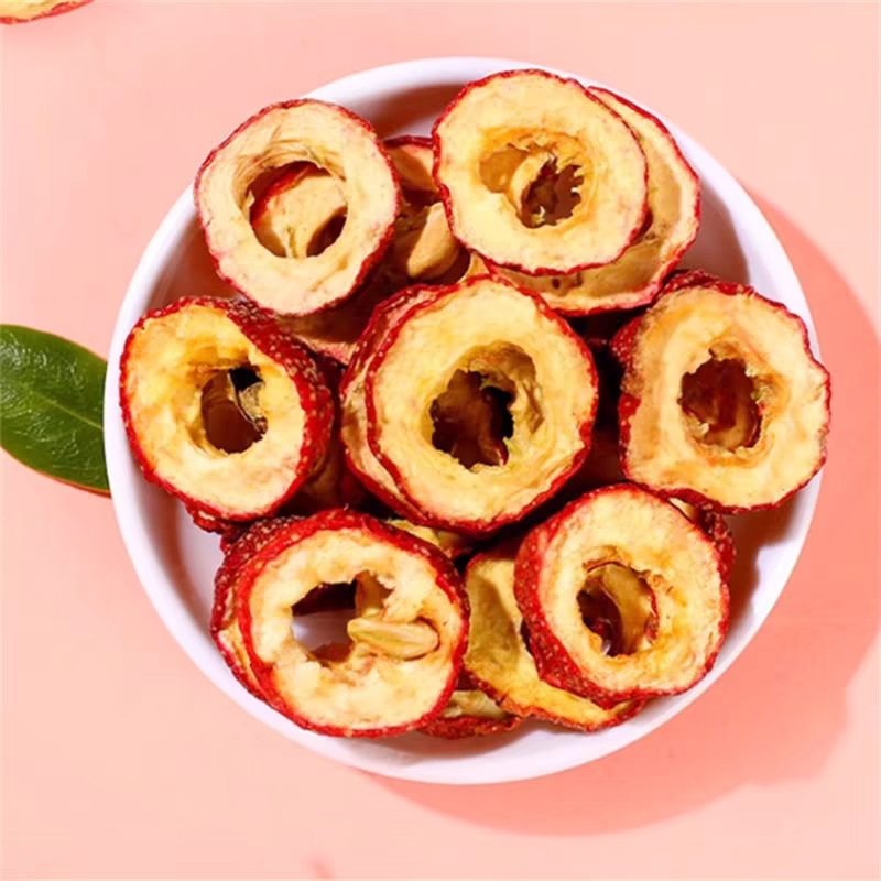 Hawthorn Rings Candied Hawthorn Slices 500g Seedless Freshly Ground Hawthorn Powder Seasoning Manufacturer Hawthorn Strips Healthy Snacks