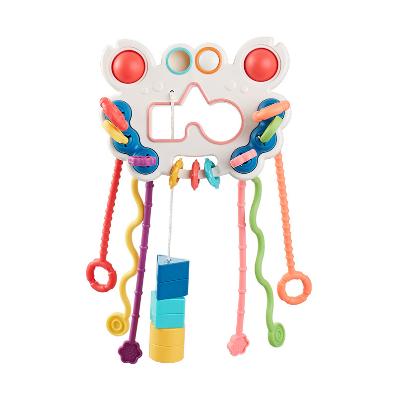 Baby Baby Fun Luso Baby Toy Early Education Sensory Baby Can Bite Enlightenment Soft Glue Small Crab Lala Le