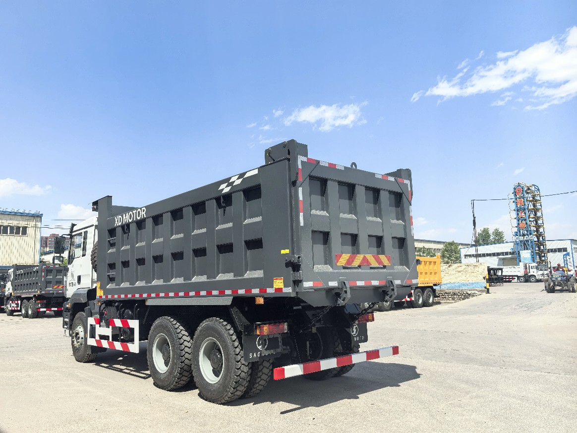Sagmoto E3 Series 340/375/400 Horsepower 6X4 Dump Truck Export to Central Asia Tajikistan