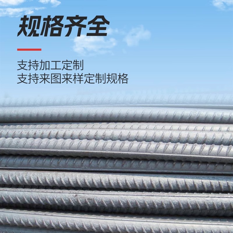 Building Rebar Steel Bar Reinforcement 6/8/10/12/14/16 Zero-Cut Construction Paving and Wall Steel Bar Reinforcement