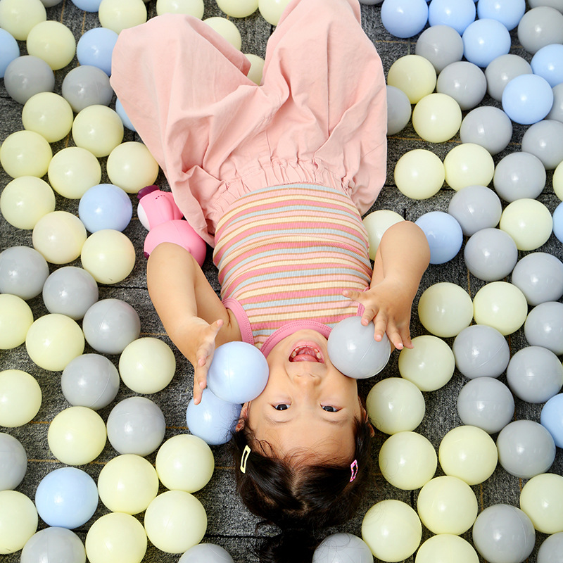 Ocean ball baby ocean ball in stock wave ball pool thickened toy playground children baby color ball