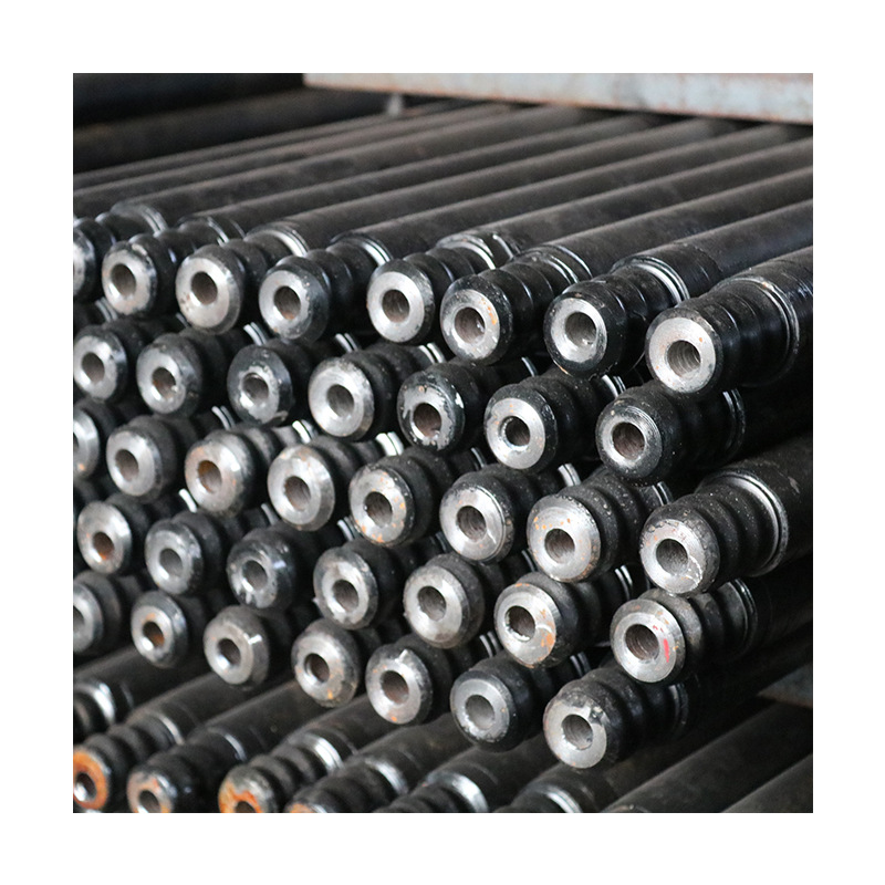 High Furnace Drill Pipe 38 * 13 Spiral Brazing Rod Blast Furnace Smelting Equipment Accessories 45 # Alloy Blast Furnace Brazing Rod Drill Rod