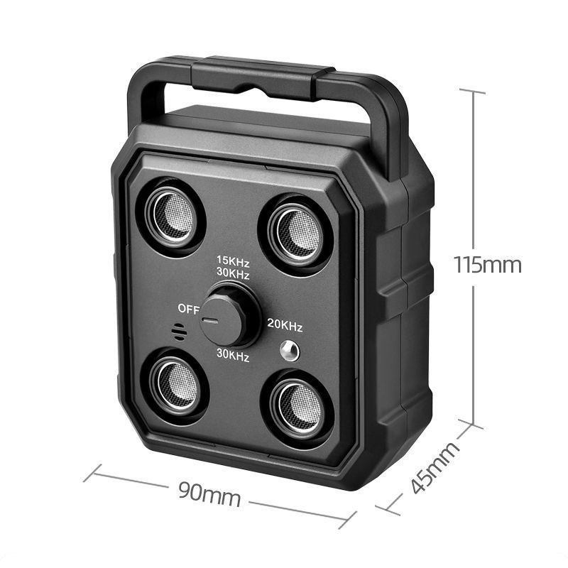 Mini Ultrasonic Dog Repeller, High-Power Long-Distance Training Anti-Barking Device, Dog Repellent and Scare Dog Outdoor Self-Defense and Anti-Barking Device