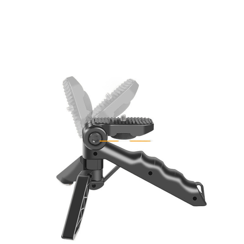 Qh Mobile Phone Teleprompter Bracket Broadcast Double-Sided Clip Desktop Tripod Live Broadcast Video Shooting and Subtitles