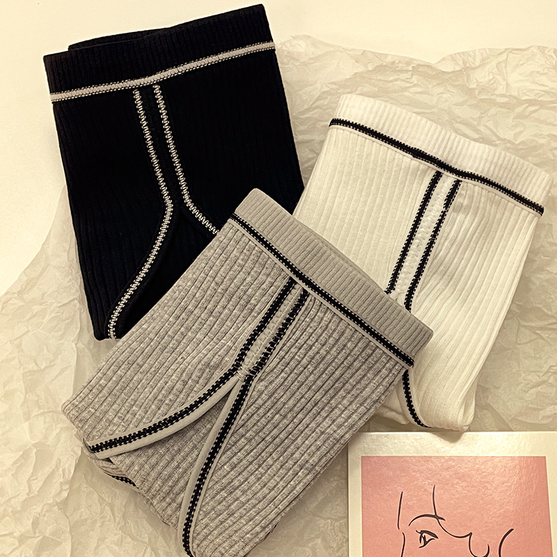 High Waist Underwear Women's Pure Cotton New Arrival Seamless Student Korean Style Girly Sexy Large Size Belly-lifting Hip Triangle Underpants