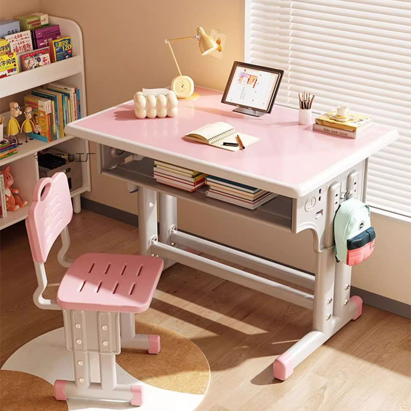 School Desk Writing Chair Learning Lift Desk Primary and Secondary School Students Children's Study Training Class Tutoring Desk