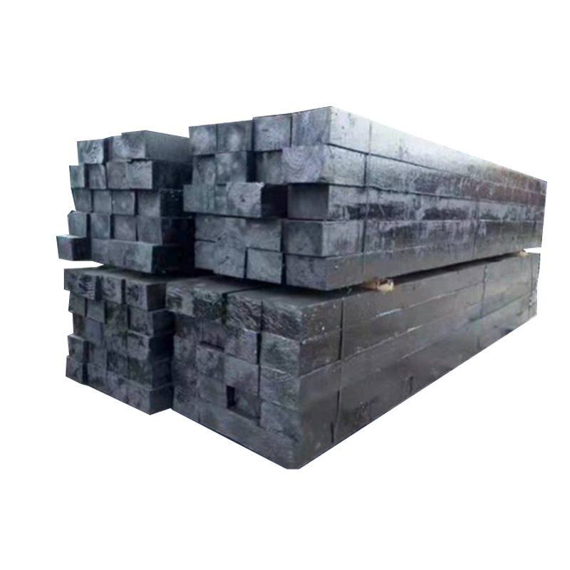 Anti-Corrosion Sleeper Asphalt Pad Railway Oil-Soaked Sleeper Factory Larch Switch Anti-Corrosion Sleeper