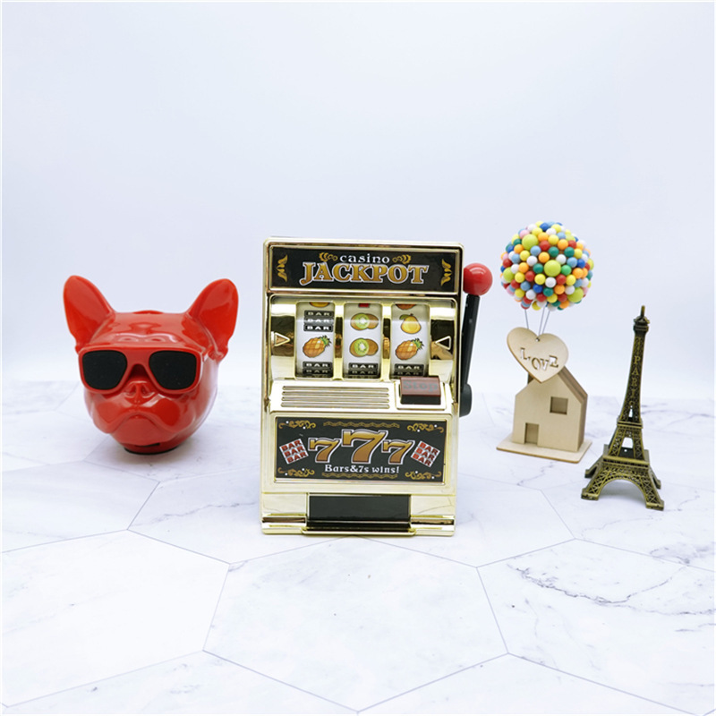 Bring you lucky piggy bank entertainment coin deposit machine piggy bank shape game machine creative