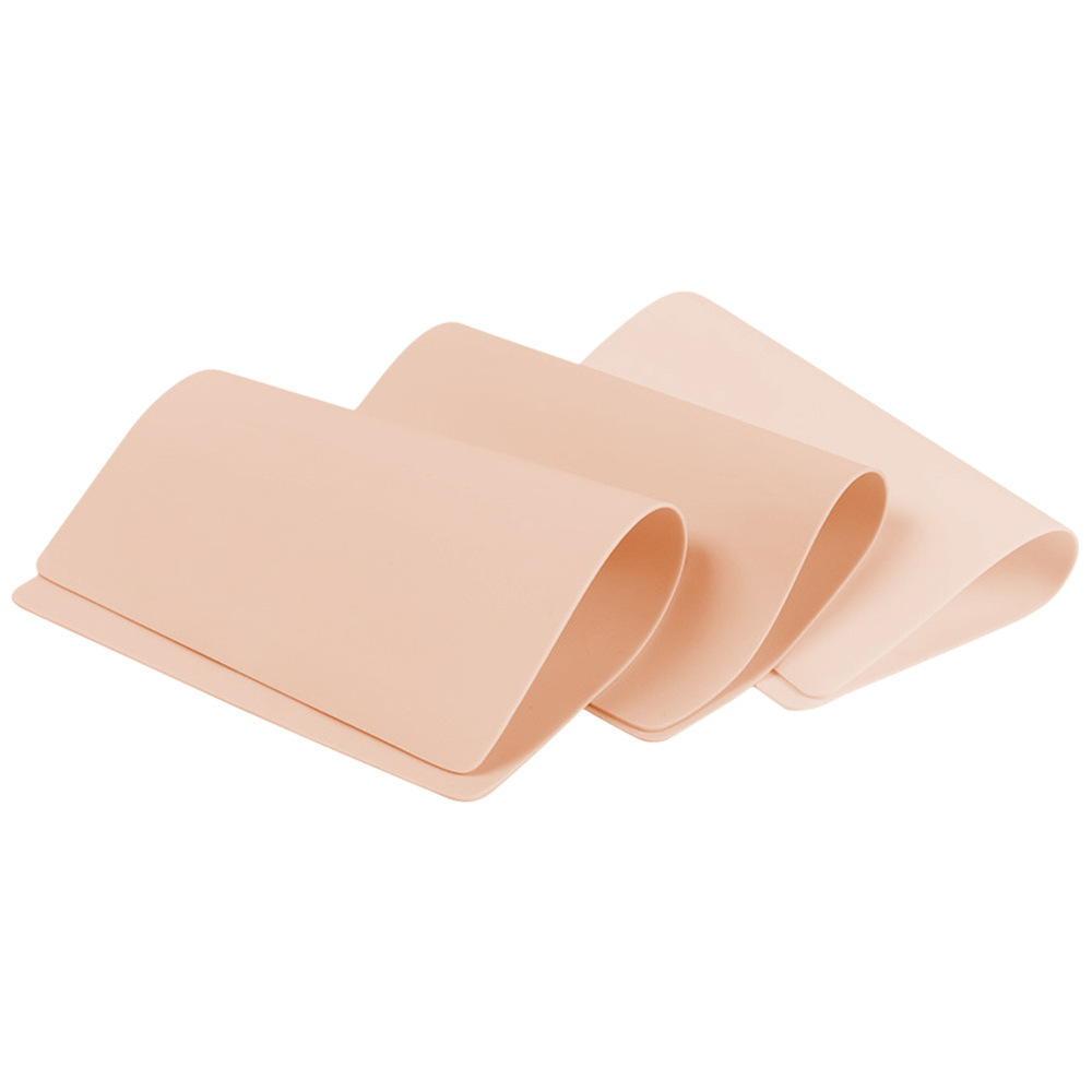 Tattoo Silicone Blank Small Skin Skin Tattoo Practice Skin Small Skin Cross-border Double-sided Available Practice Skin Wholesale White Skin
