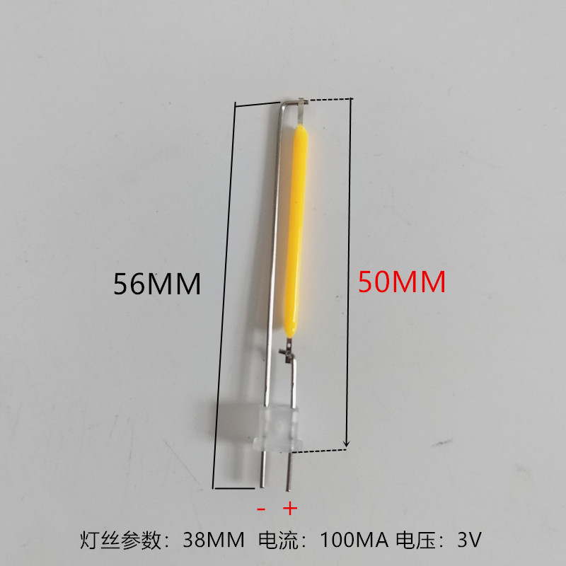 Керамическая лампа с нитью Led 38 мм, 3В, теплый свет, 80 дисплей с позиционированием, легко устанавливается, солнечная наземная гирлянда