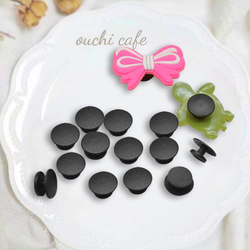 Shoe Buckle Cave Shoes Flower Bottom Buckle Garden Shoe Buckle I-Buckle Transparent Shoe Buckle Cave Shoes Flower Base Buckle