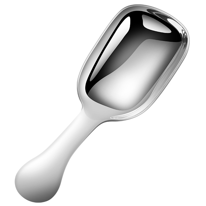 304 stainless steel tea spoon short handle tea shovel teaspoon spoon measuring spoon creative soup spoon mini tea spoon printable LOGO