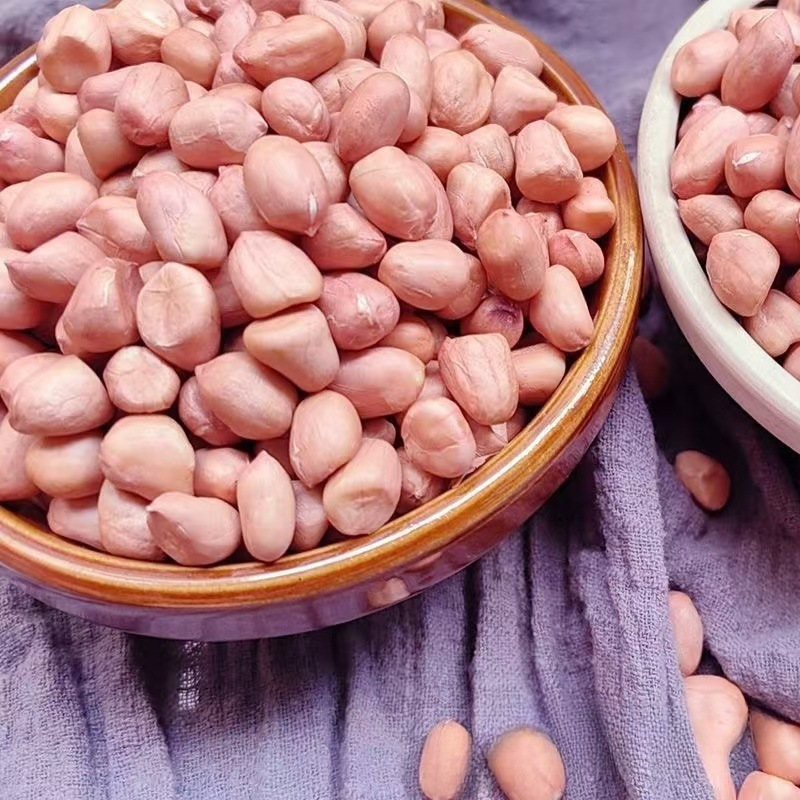 Fresh Peanuts, New Bulk Powder, White Skin, Fresh Pink Peanuts, Commercial Household White Sand Peanuts