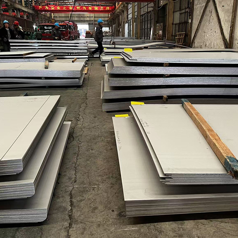 Stainless Steel Hot-Rolled Flat Plate 201 304 316L Stainless Steel Plate Stainless Steel Flat Plate Film Mirror Brushed