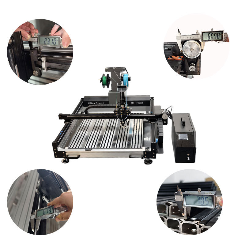 Large Size Industrial Grade 3D Printer 3D Luminous Word Shell Printer High Precision 3 Color Printer Multifunctional