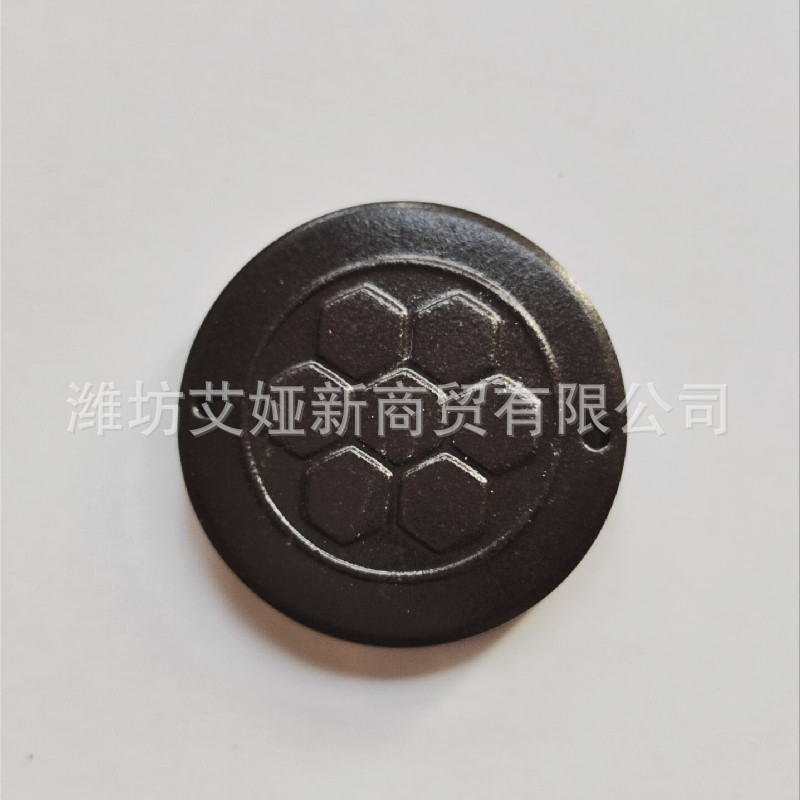 Large number of wholesale coffee color plum blossom shaped Thomas stone piece diameter 27mm seed plum blossom shaped mattress round piece