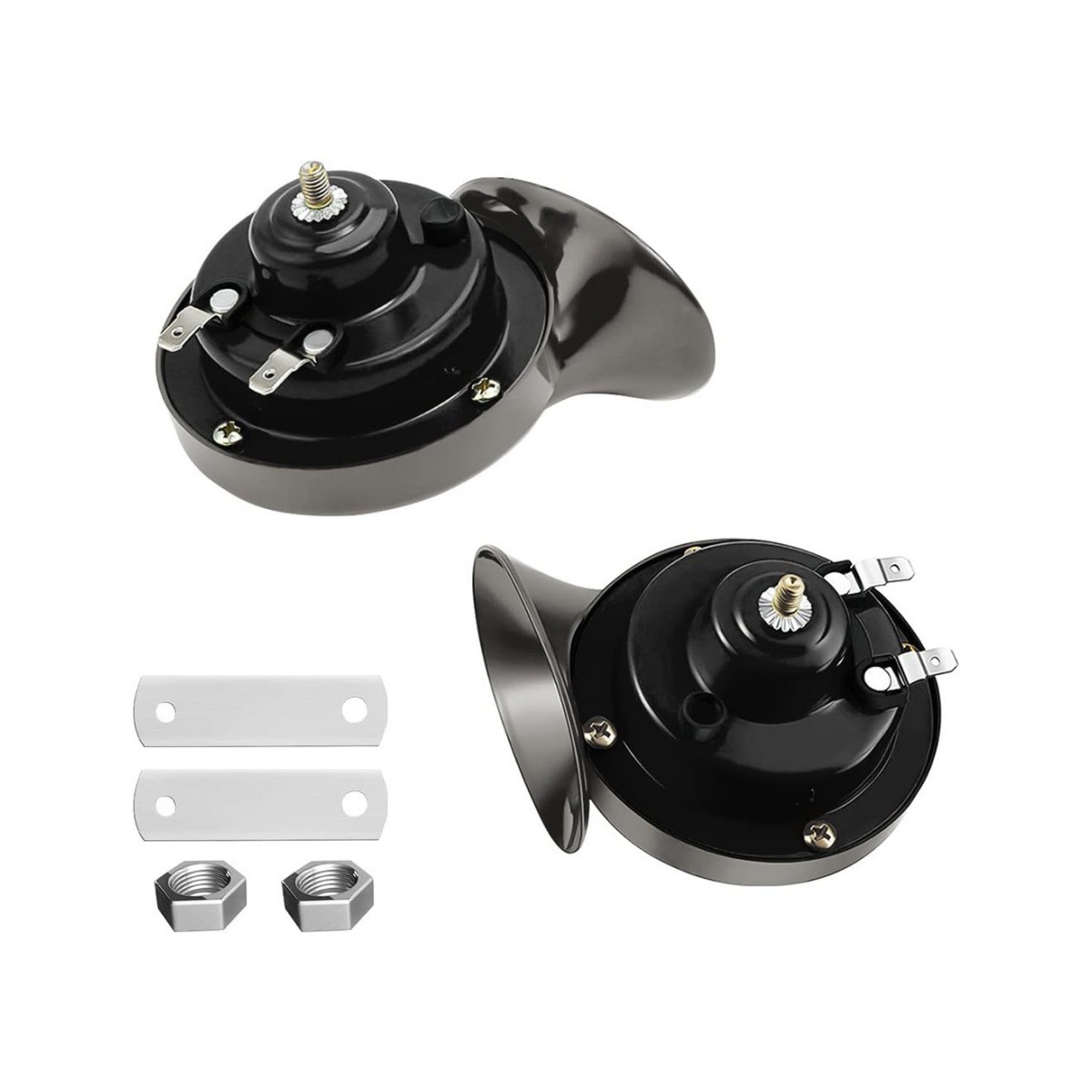 12V high bass snail horn Generation T rain Horn car waterproof car electric horn