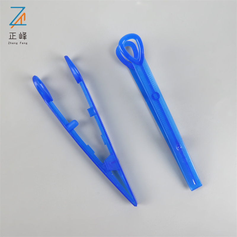 Round Head Tweezers, Medical Disposable Tweezers, Medical Sterile Auxiliary Material Tweezers, Plastic Tweezers, Dressing Clips