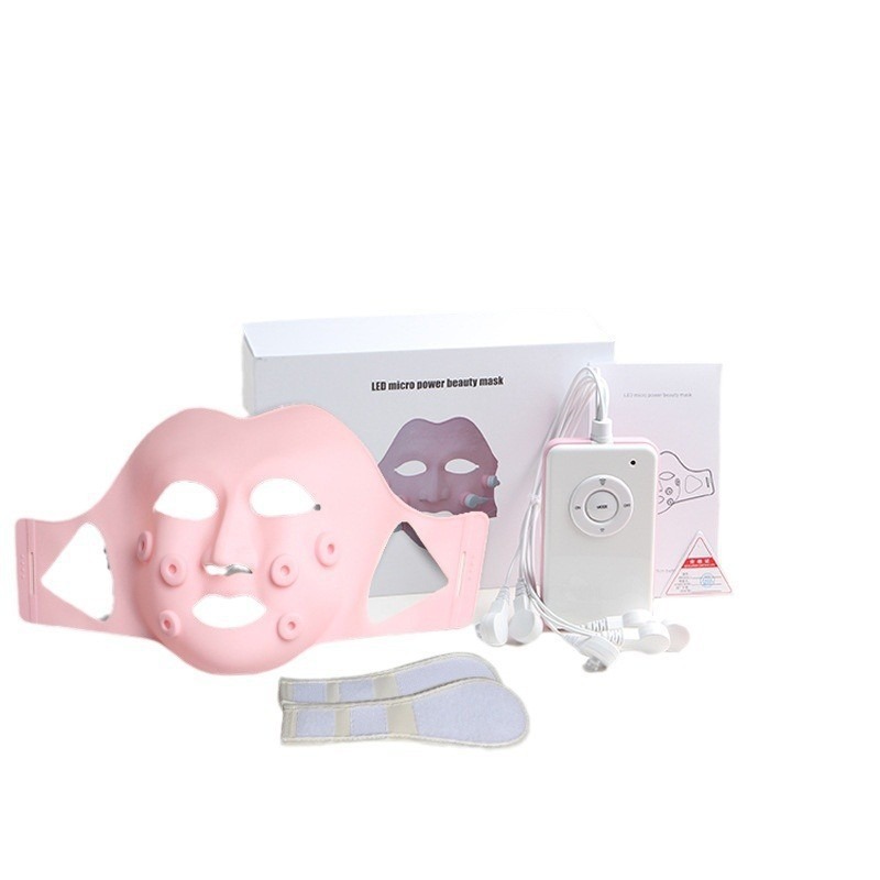 Beauty instrument household facial massager LED color light large row light rejuvenation lifting and tightening mask import instrument