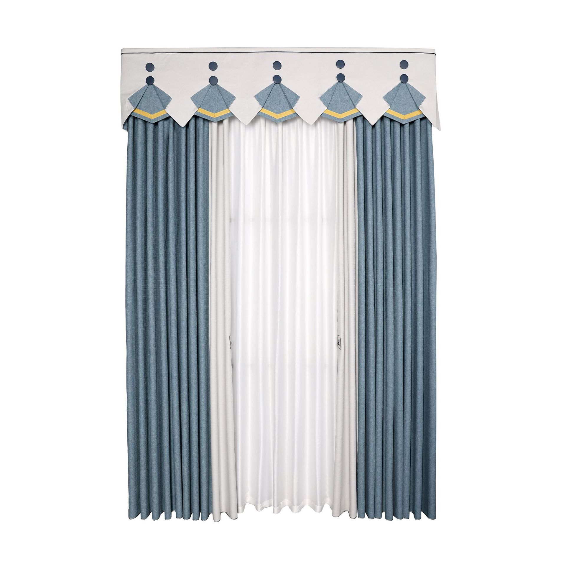 Full shading living room new Chinese curtain fabric finished wholesale one free shipping