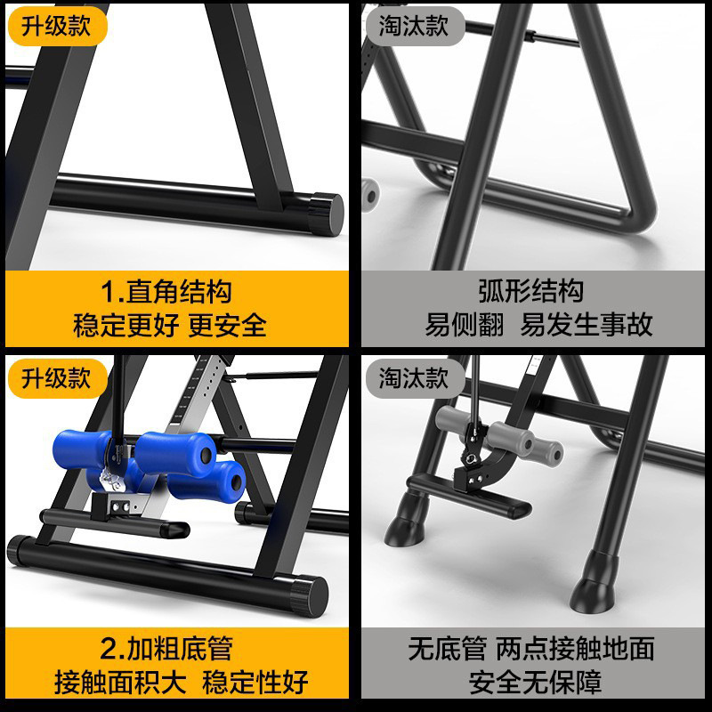 Home-Use Inversion Machine for Assisted Inversion Stretching, Indoor Inversion Aid Yoga Fitness Equipment