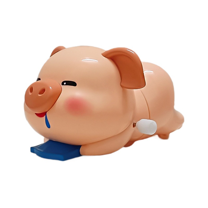 Clockwork toys for children on the chain pig puzzle kindergarten gift night market to push the supply on the strength of small animals wholesale