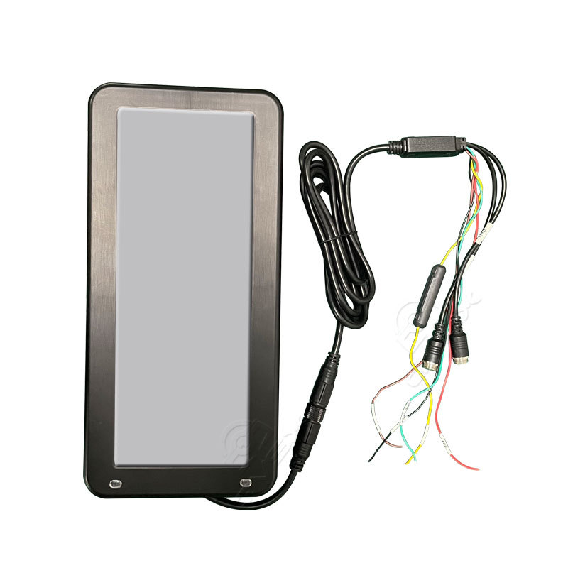 12.3inch Electronic Blind Spot Rearview Mirror Camera for Large Vehicles, Universal Vertical Screen, High-Definition Wide-Angle Night Vision, Two-Way Reversing Rear