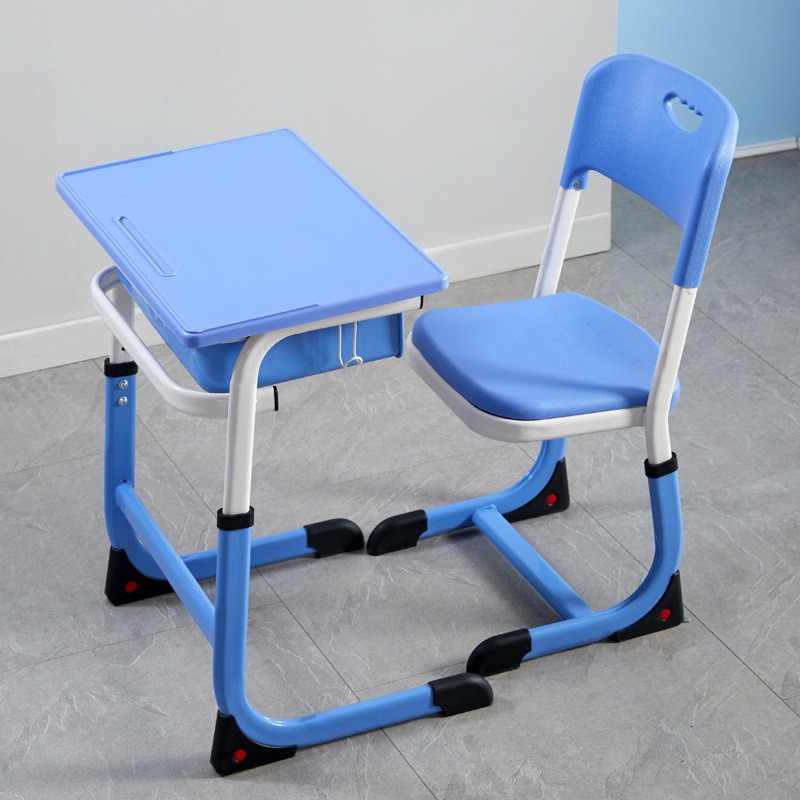 Student desks and chairs primary and secondary school students study desks school training courses can lift desks and chairs manufacturers wholesale foreign trade