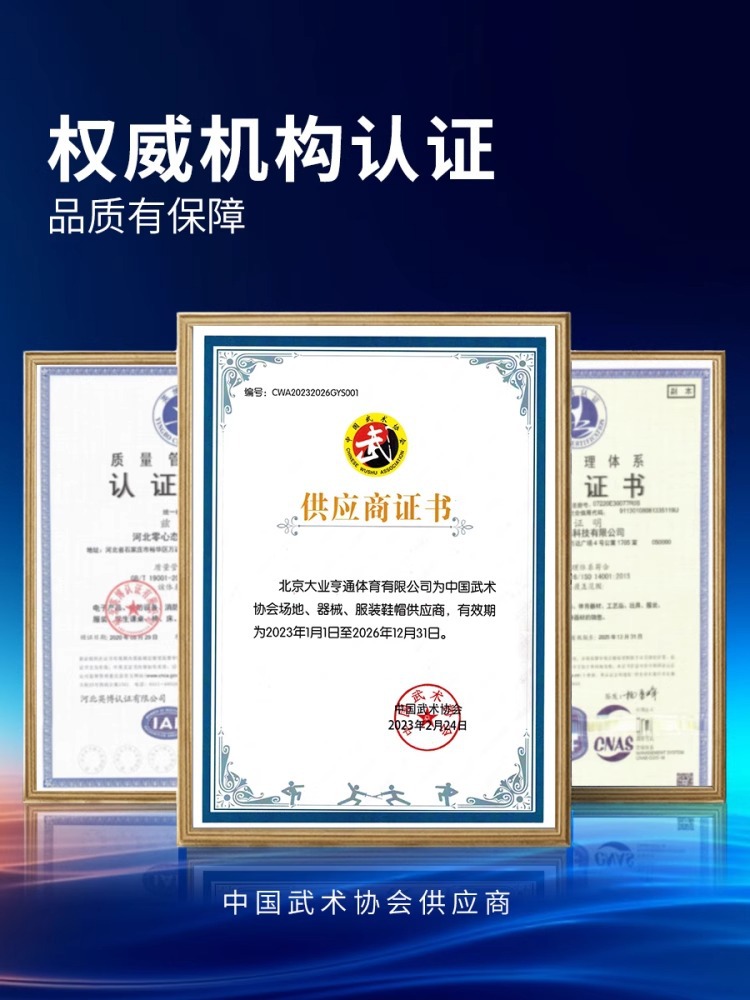 Daiye Hengtong Sanda Clothing Competition Dragon Warrior Suit Boxing Training Clothing Men's and Women's Martial Arts Muay Thai Fighting Shorts