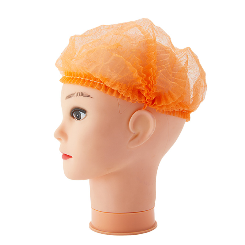 Manufacturer Wholesale Disposable Hats/Non-Woven Hats Non-Woven Strip Hats Dust-Free