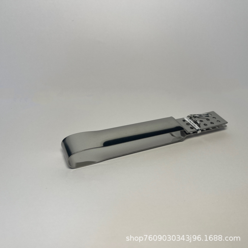 Manufacturer in stock stainless steel tea bag clip anti-scald tea set accessories cube sugar clip lemon clip mini food clip