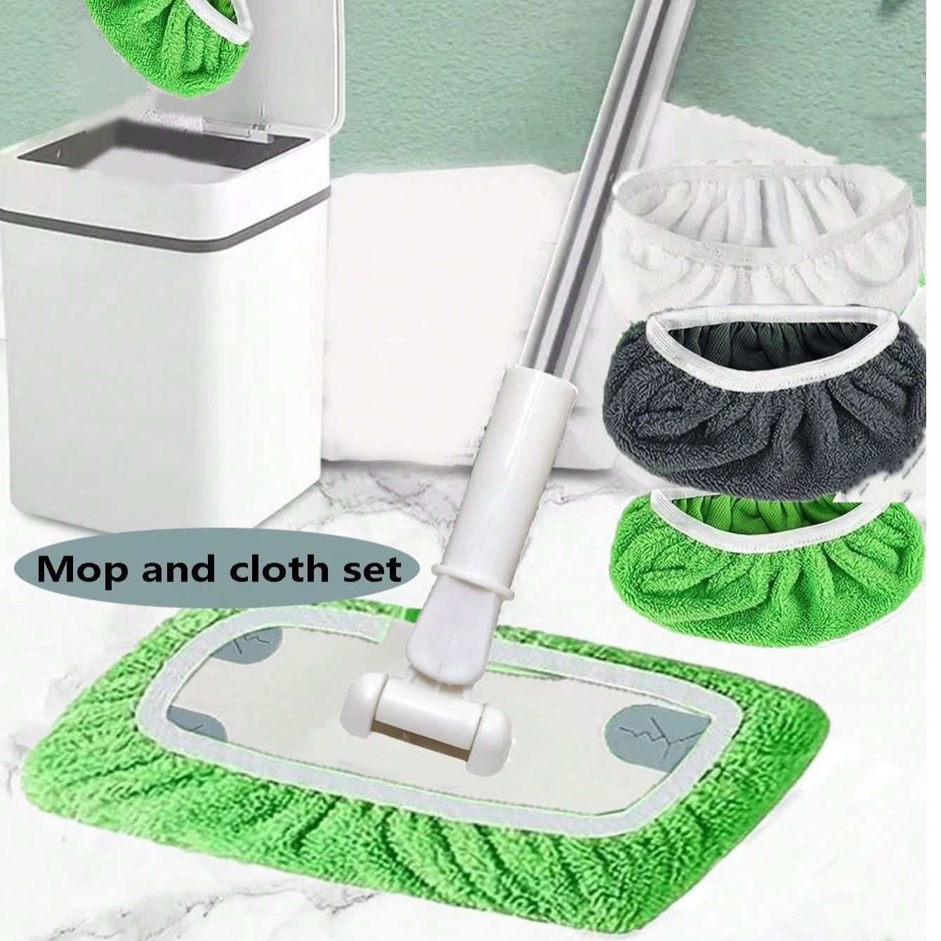 Amazon Explosions swiffer Mop Cloth Washing Reuse Mop Flat Mop Replacement Cloth Cover Mop