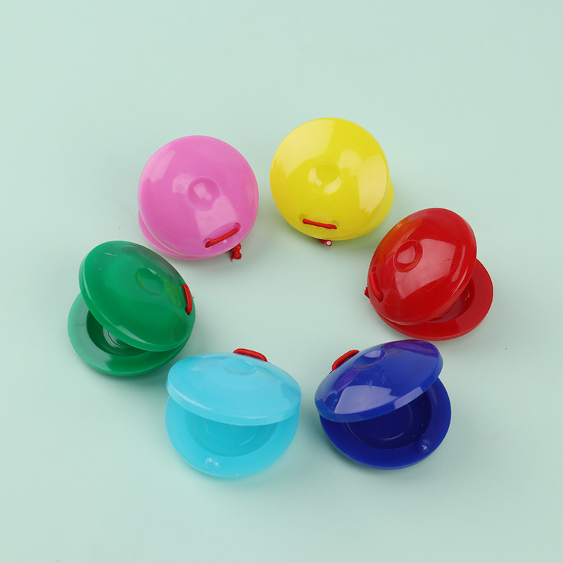 Orff Percussion Instrument Plastic Soundboard Auditory Training Kindergarten Baby Early Education Round Dance Board Croaking Board Wholesale