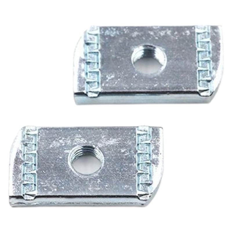 Supply galvanized plastic wing nut photovoltaic bracket diamond nut anti-seismic bracket channel steel lock spring nut