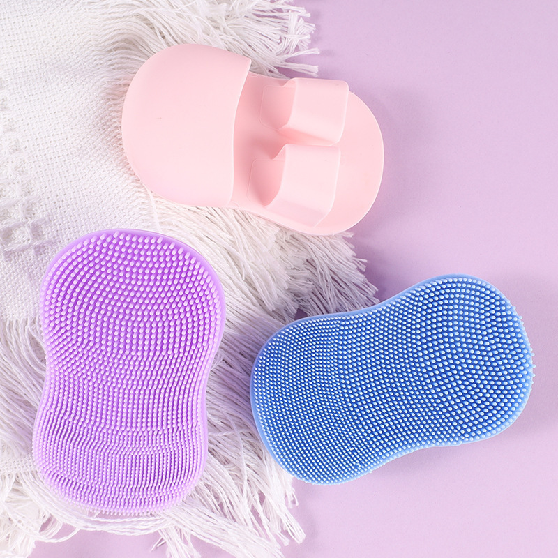 Silicone Nose Brush to Clean Pores, Face Wash Brush, Soft Bristle Cleansing Brush, Soft Skin Care Finger Cot Brush, Blackhead Makeup Brush