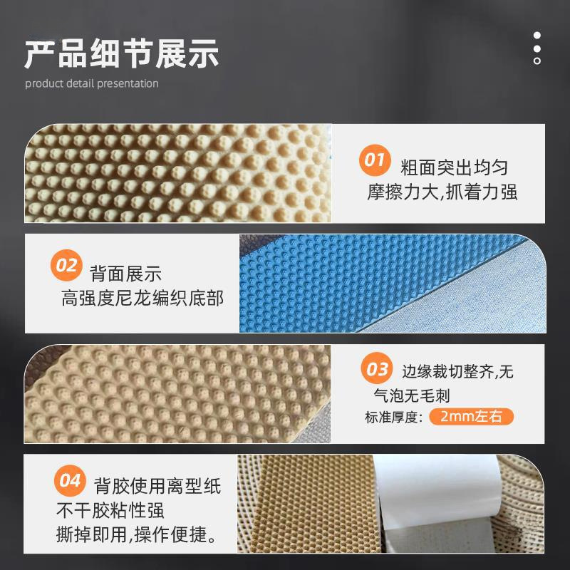 Fabric Inspection and Rolling Machine with Grain Surface, Anti-Slip Rubber Roller, Rough Surface Rubber Belt, Textile Machine Roller Rubber Belt