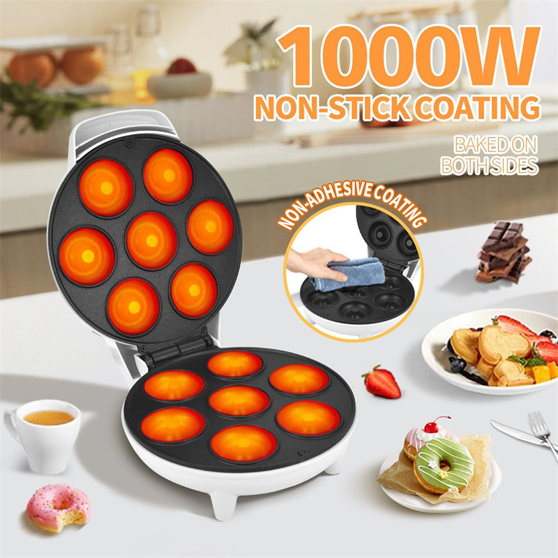 New Cross Border Donut Machine Doughnut Maker Home Donut Breakfast Machine Round Cake Machine Cake Machine Thin