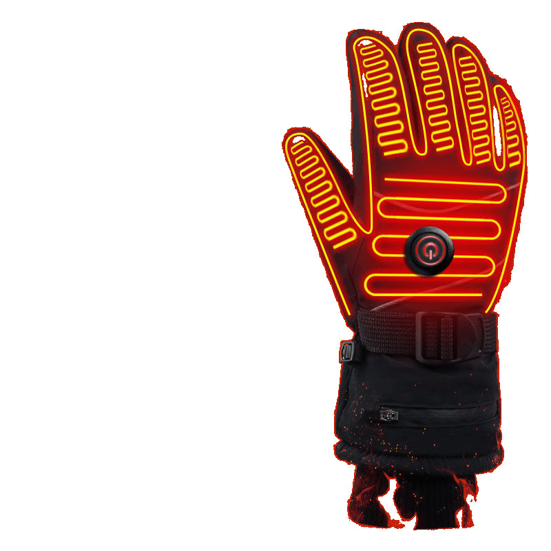 Rechargeable Heated Gloves for Electric Vehicles and Motorcycles for Winter Cycling for Men and Women New Smart Electric Heating Hand Warmers