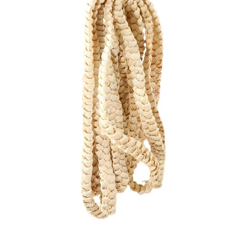 Ready Supply of Corn Husk Five-Strand Braided Raw Materials Hand-Woven Pet Braids Corn Leaf Braids Straw Braids Crafts