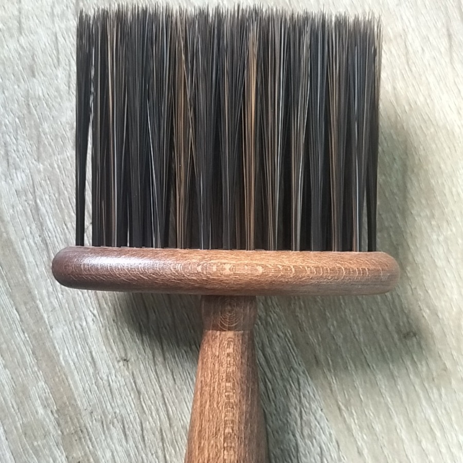 Wood brush car interior dust brush air conditioning air outlet dust removal artifact car computer keyboard cleaning tool