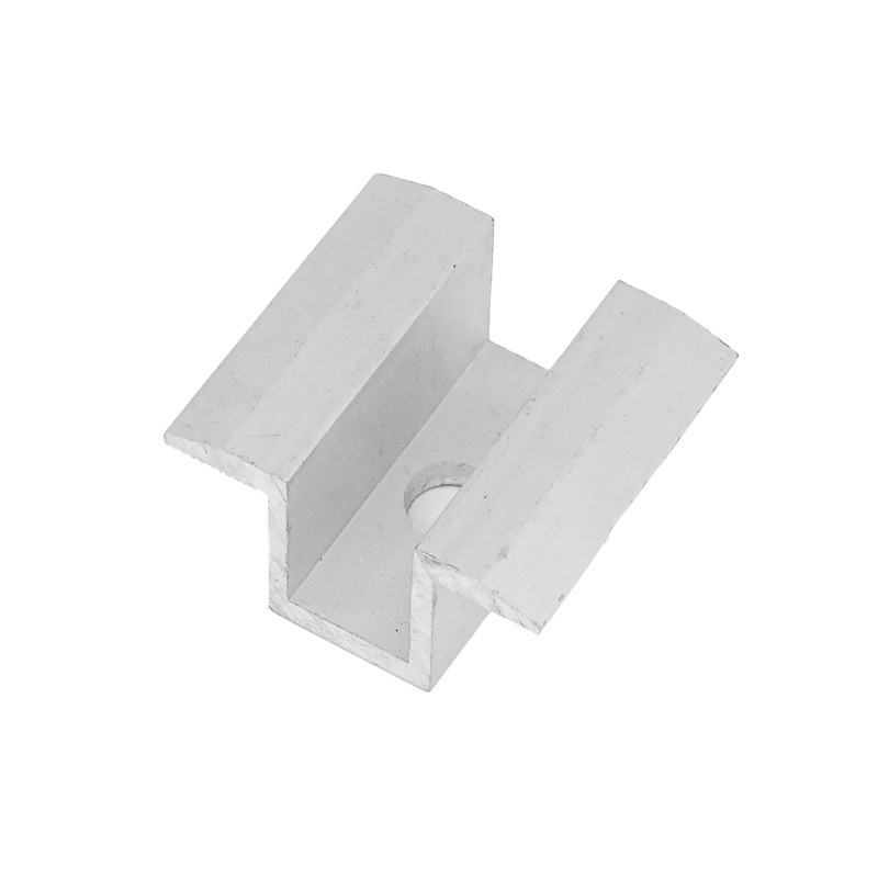 Factory supply medium pressure block galvanized solar photovoltaic plate bracket aluminum z-type edge pressure fixture medium pressure accessories