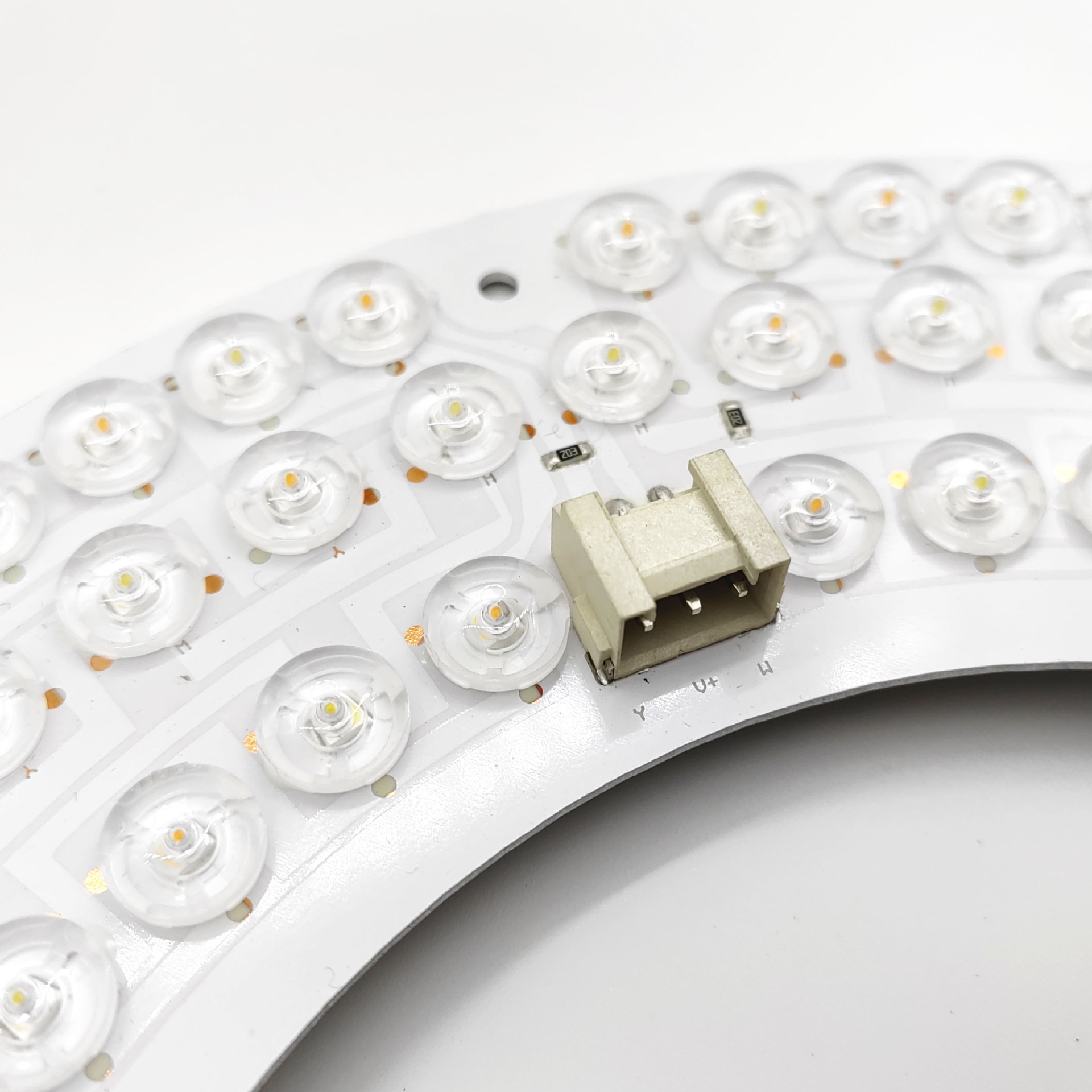 36V Dimming Color Light Source Board 270mm Diameter 140 Inner Diameter Ceiling Fan Light Source Module Wick Factory Direct Supply