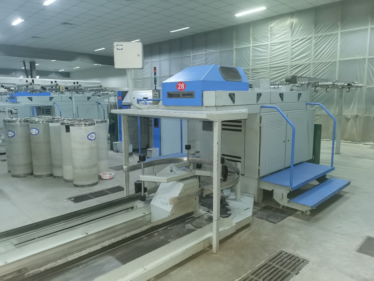 Manufacturers Sell Second-Hand Carding Machine Second-Hand Trussler 1000 Carding Machine 8 State-Owned Large Factory Maintenance First-Class