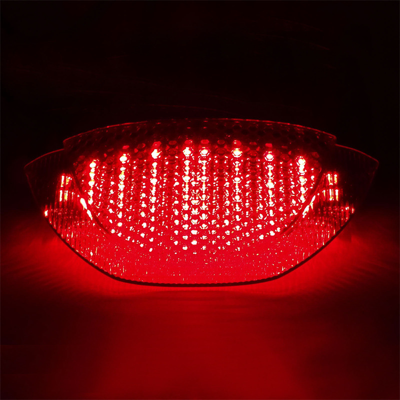 Applicable to Honda CBR600RR 07-12 modified motorcycle LED tail light brake turn signal integrated assembly