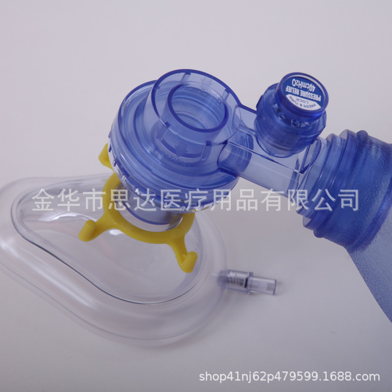 pvc simple respirator resuscitation balloon suit first aid use resuscitator color box independent packaging