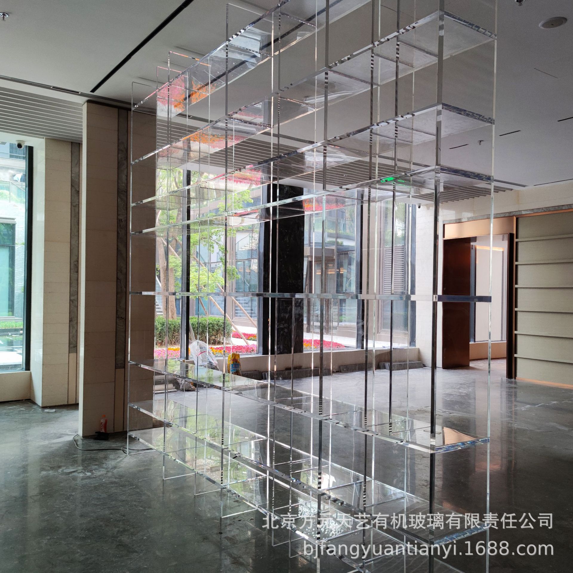 Transparent Acrylic Hotel Storage Cabinet Antique Rack Display Rack Restaurant Bar Decoration Display Cabinet Duobaoge