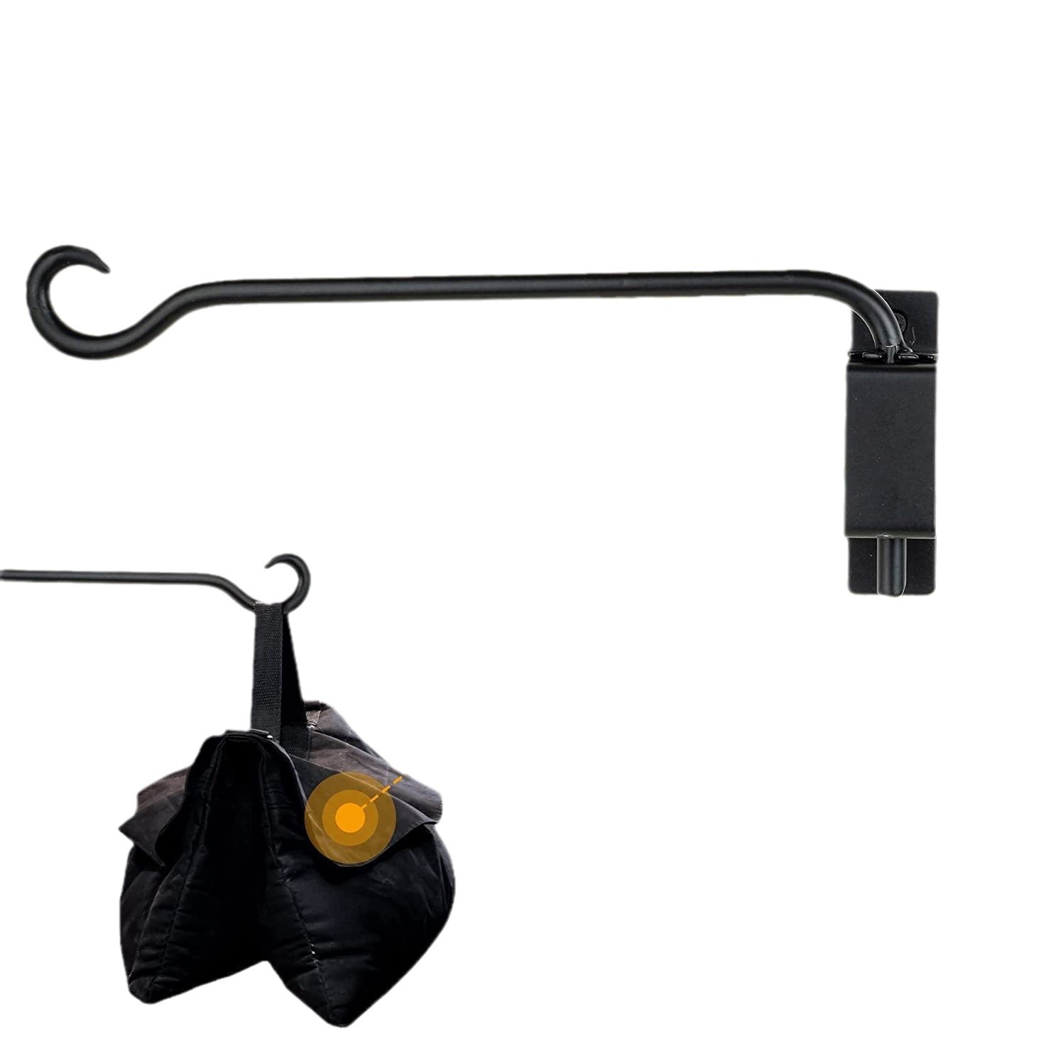 Cross-border rotatable wall hanging lantern hook rack gardening balcony hanging basket rack flower pot hanging hook flower bracket