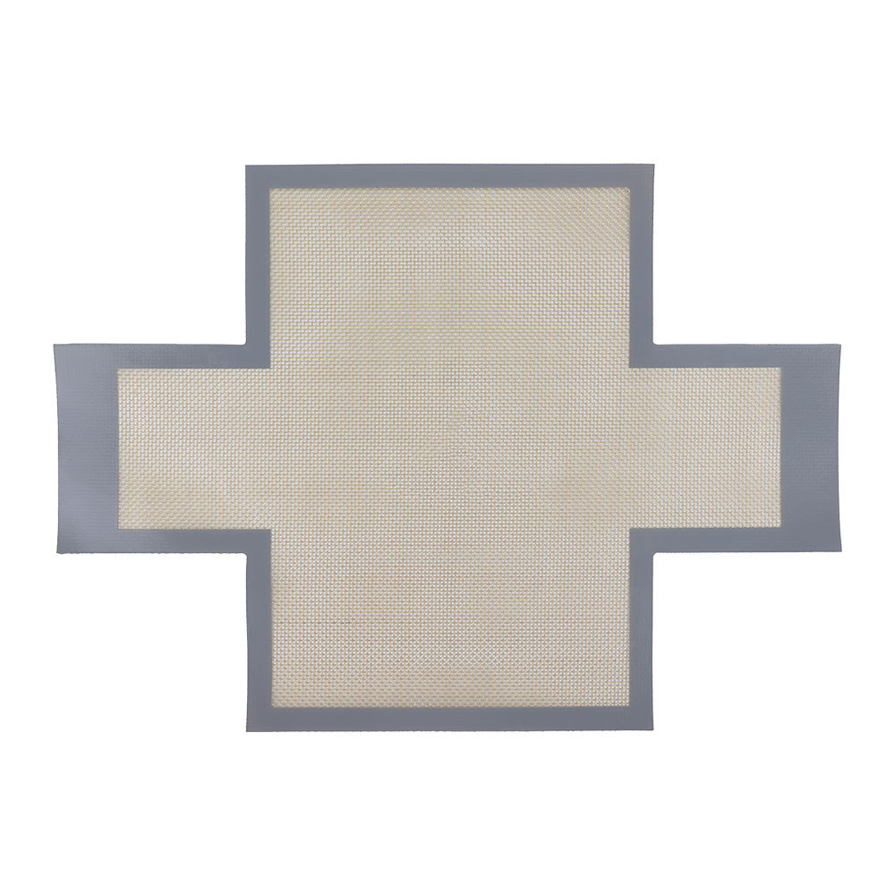 In-Stock Silicone Baking Mat with Handles, Cross-Shaped Bread Mat Mold, Non-Stick Mat, Toast Silicone Baking Mat, European Bread Baking Mat